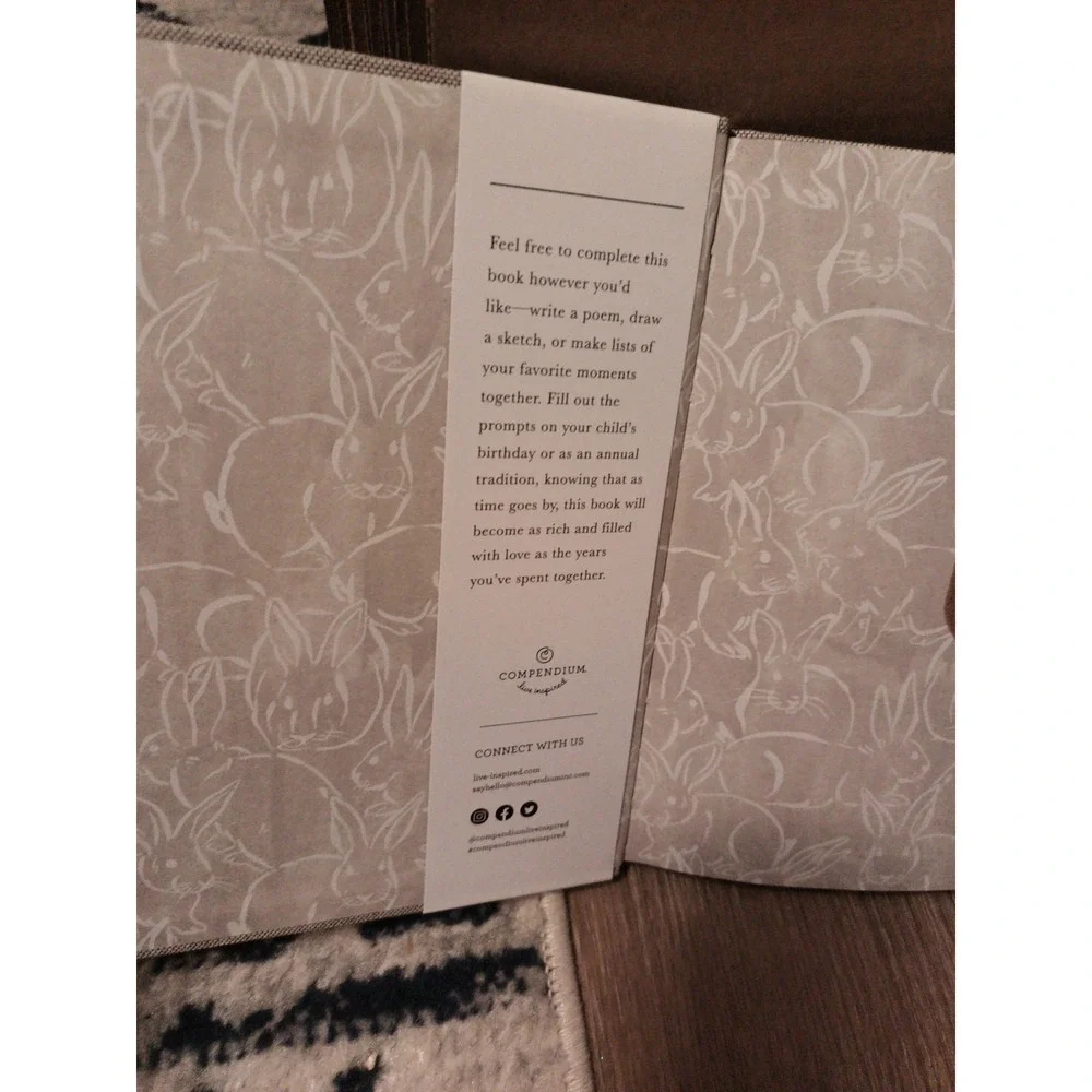 Year by Year: Written by You for Your Child Hardcover by Hathaway, Miriam New
